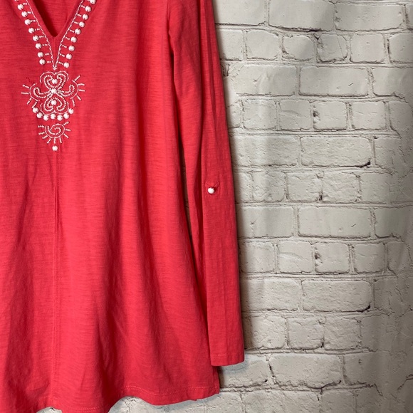 EUC Lilly Pulitzer Eliana Long Sleeve Tunic - Picture 6 of 12